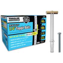 Drywall Anchor TOGGLER SNAPTOGGLE, pacote com 100, contém 120 kg