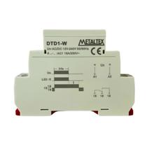 DTD1-W - Relé Temporizador Retardo na Desenergização 0 a 10min - 12 ~ 240VCA/CC - 1 Rev. DTD1-W - Relé Temporizador Retardo na Desenergização 0 a 10min - 12 ~ 240VCA/CC - 1 Rev.
