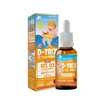 DTRIX KIDS Suplemento Infantil de Vitamina D Vit D 500 UI/gota 30ml Sabor Morango Flora Nativa