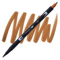 Dual Brush Pen Tombow Burt Sienna 947
