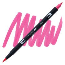 Dual Brush Pen Tombow Hot Pink 743