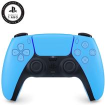 Dualsense Starlight Blue Azul Claro Sony Lacrado Controle PS 5 Dualsense Starlight Blue Azul Claro Sony Lacrado Controle PS 5