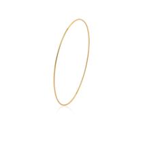 Duas Argola Pulseira Ouro 10k 6cm Diâmetro Duas Argola Pulseira Ouro 10k 6cm Diâmetro