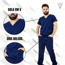 Duas Blusa Scrub Masculina Varias Cores