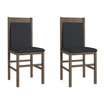 Duas Cadeiras para Sala de Jantar Madeira Maciça 600 Duas Cadeiras para Sala de Jantar Madeira Maciça 600