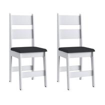 Duas Cadeiras para Sala de Jantar Mdf Milano Duas Cadeiras para Sala de Jantar Mdf Milano