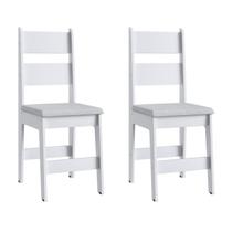 Duas Cadeiras para Sala de Jantar Mdf Milano Duas Cadeiras para Sala de Jantar Mdf Milano