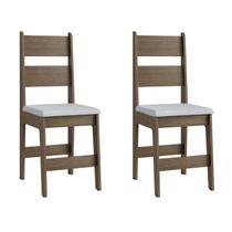 Duas Cadeiras para Sala de Jantar Mdf Milano Duas Cadeiras para Sala de Jantar Mdf Milano