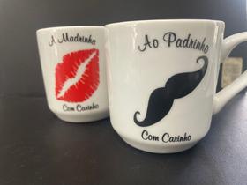 Duas Canecas Madrinha e Padrinho