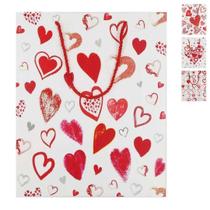 Duas Embalagem Pequena Presente Glitter Com Alças Delicada