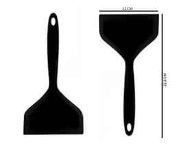 Duas Espátulas Raspador Larga Silicone Cabo Maciço 25,8 cm UNYHOME Duas Espátulas Raspador Larga Silicone Cabo Maciço 25,8 cm UNYHOME