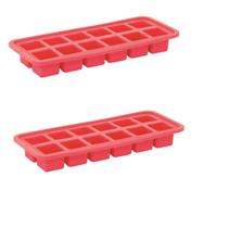 Duas Formas de siliscone para 12 cubos de Gelo cada Duas Formas de siliscone para 12 cubos de Gelo cada