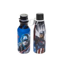 Duas garrafas conjuntas Capitão América plástico retrô - Plasútli