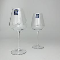 Duas Unidades de Taças de Vinho Cristal Bohemia Ardea 450ml Duas Unidades de Taças de Vinho Cristal Bohemia Ardea 450ml