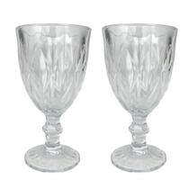 Duas Unidades de Taças Transparente modelo Diamante 325ML Duas Unidades de Taças Transparente modelo Diamante 325ML