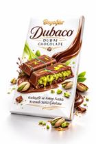 Dubaku Chocolates Dubai Com Leite, Baklava Kadayif e Antep Pistache 200 gr