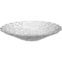 DUCALE CENTRO MESA 7x37x37cm CRISTAL ECO TRANSP