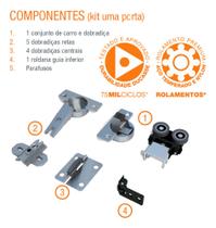 Ducasse Kit Para 2 Portas Sd Pl2550 (mad/alum) Ducasse Ducasse Kit Para 2 Portas Sd Pl2550 (mad/alum) Ducasse
