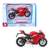 Ducati Panigale V4 Vermelha 1/18 Burago 51080 Ducati Panigale V4 Vermelha 1/18 Burago 51080