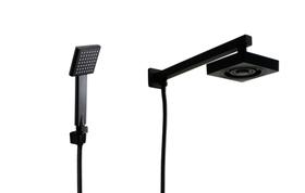 Ducha ABS Autolimpante Black com Mangueira 180 cm e Ducha de Mão