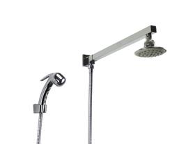 Ducha ABS Redonda 10 cm com Desvaidor e Ducha de Mão com Trava Ducha ABS Redonda 10 cm com Desvaidor e Ducha de Mão com Trava