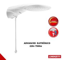 Ducha Advanced Eletrônica Lorenzetti 220v 7500W SEM TURBO