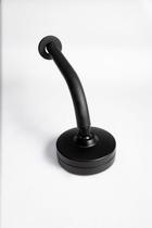 Ducha Auto-Limpante Abs Com Cano Inox Preto Fosco