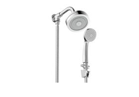 Ducha Autolimpante Redonda Com Desviador Cromada Celite B5007C6CR0