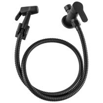 Ducha Banheiro Para Lavagem Intima Preto Fosco 1/4 volta