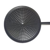 Ducha Cascata em Aluminio Polido Alto Brilho Luxo Black Piano de 10 Polegadas - Foglietto