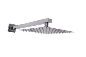 Ducha Chuveiro 20Cm Com Braço 40Cm Parede Cromado Aço Inox 304 Prata V122 Vimer