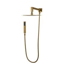 Ducha Chuveiro 20Cm Com Desviador Aço Inox 304 Mundaú Pingoo.casa - Dourado