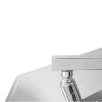 Ducha Chuveiro 30x30cm Quadrado Square Quadrado Metal Cromado Luxo