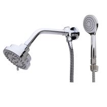 Ducha Chuveiro 5 Opções De Jatos Com Ducha Manual Luxo - lusaflex