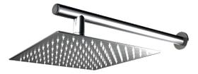 Ducha Chuveiro Aço Inox 25x25 Quadrada Acabamento Polido Sodramar Cor Cinza Ducha Chuveiro Aço Inox 25x25 Quadrada Acabamento Polido Sodramar Cor Cinza