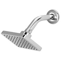 Ducha Chuveiro Articulado Lorben Quadrado para Aquecedor Solar Gás - GT6184