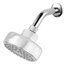 Ducha Chuveiro Articulado Redondo Flatt para Aquecedor Solar Gás Banho Relaxante com Design Moderno