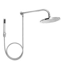 Ducha Chuveiro Articulavel Redondo C/ Desviador Cromado Kelly