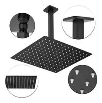 Ducha Chuveiro De Teto Preto 2020 Slim Ducha Chuveiro De Teto Preto 2020 Slim