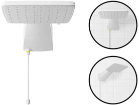 Ducha Chuveiro Eletrônico Quadratta Hydra 110v Ou 220v Ducha Chuveiro Eletrônico Quadratta Hydra 110v Ou 220v