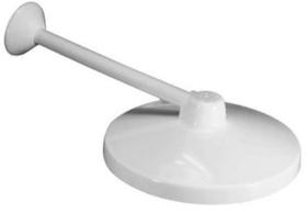 Ducha Chuveiro Fria 225mm De Polipropileno Branco Banheiro Piscina Área externa