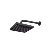 Ducha Chuveiro Frio Quadrado Black Preto Luxo Civitt