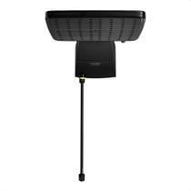 Ducha Chuveiro Hydra Quadratta Max Eletrônico Preta 110V