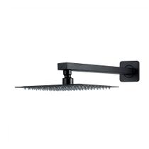 Ducha Chuveiro Inox 20 Com Braço 40cm Mundaú Pingoo.casa - Preto