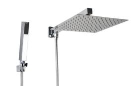 Ducha Chuveiro Inox 25 cm com Chuveirinho de Mão em ABS