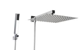 Ducha Chuveiro Inox 30 cm com Chuveirinho de Mão em ABS