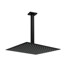 Ducha Chuveiro Inox Black 30 Cm Slim Quadrado Braço De Teto Ducha Chuveiro Inox Black 30 Cm Slim Quadrado Braço De Teto