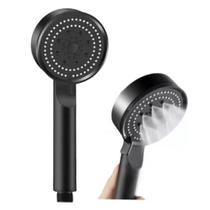 Ducha Chuveiro Lavatório De Alta Pressão Com 5 Modos De Jato Preta
