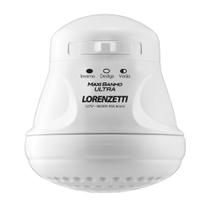 Ducha Chuveiro Maxi Banho Ultra Lorenzetti 220V 5500W Com Cano Esconde Fios