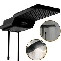 Ducha Chuveiro Moderno Quadrado Eletrônico E Griff Enerbras 127v 220v Preto Branco Ducha Chuveiro Moderno Quadrado Eletrônico E Griff Enerbras 127v 220v Preto Branco
